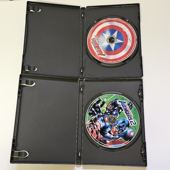 Ultimate Avengers The Movie 1 & 2, Marvel Animation DVD Video With Slipcover - Picture 4 of 4